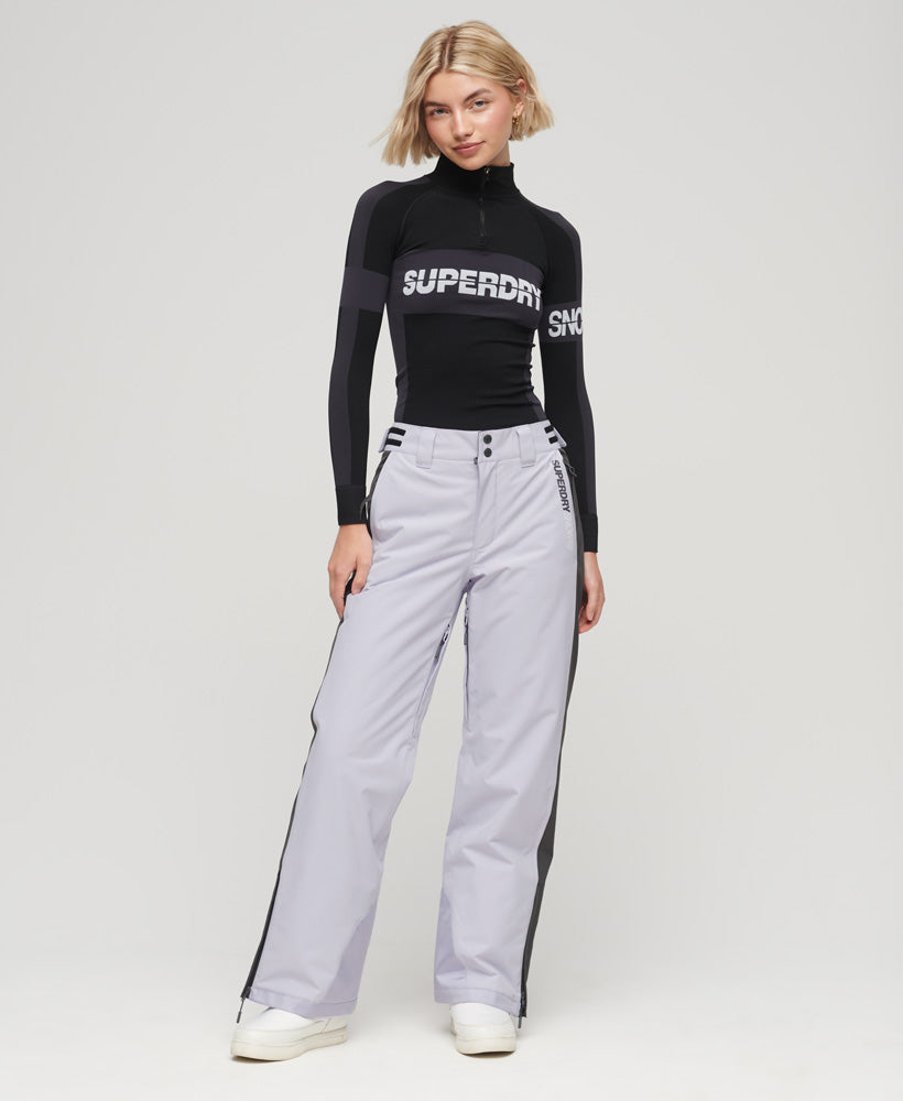 Core Ski Trousers - Purple Heather - Superdry Singapore
