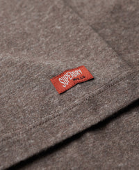 Workwear Logo Vintage T-Shirt - Cocoa Brown Marl - Superdry Singapore