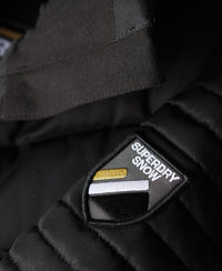 Ski Luxe Puffer Jacket - Black - Superdry Singapore