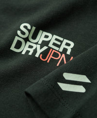Sportswear Logo Relaxed T-Shirt - Academy Dark Green - Superdry Singapore
