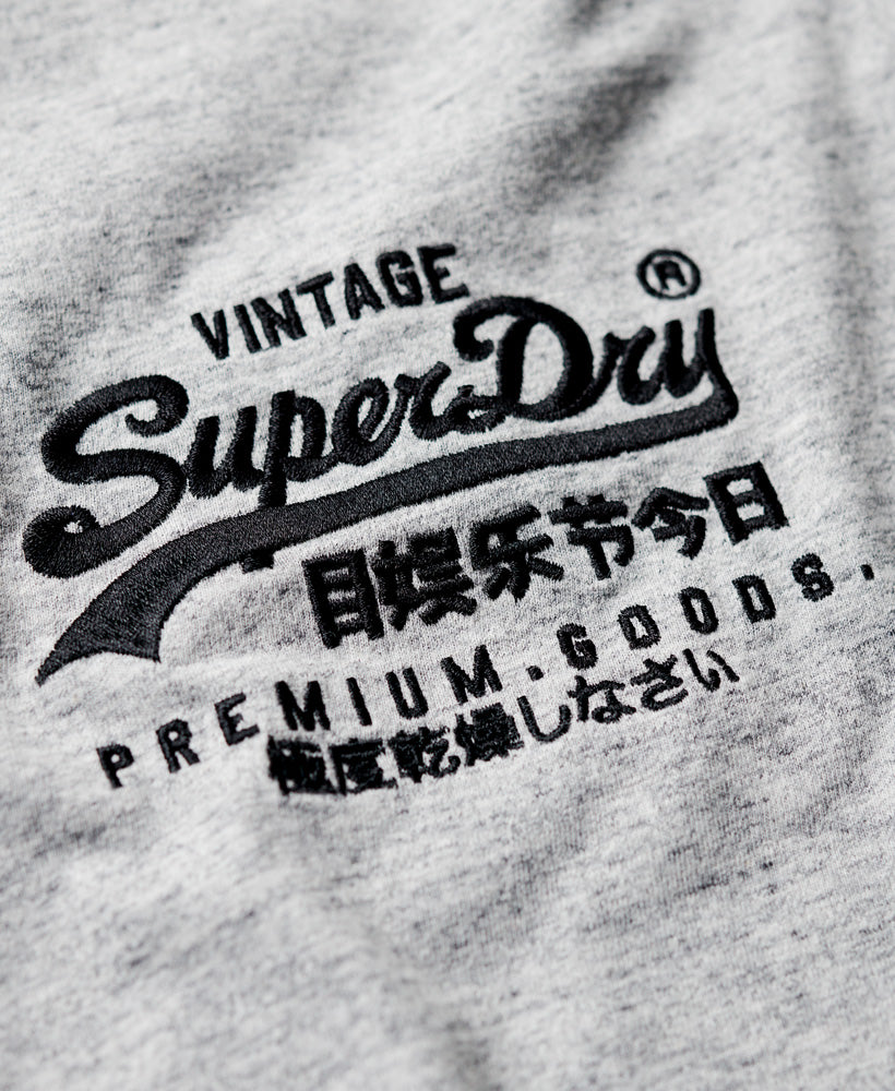 Cny Graphic Tee - Athletic Grey Marl - Superdry Singapore
