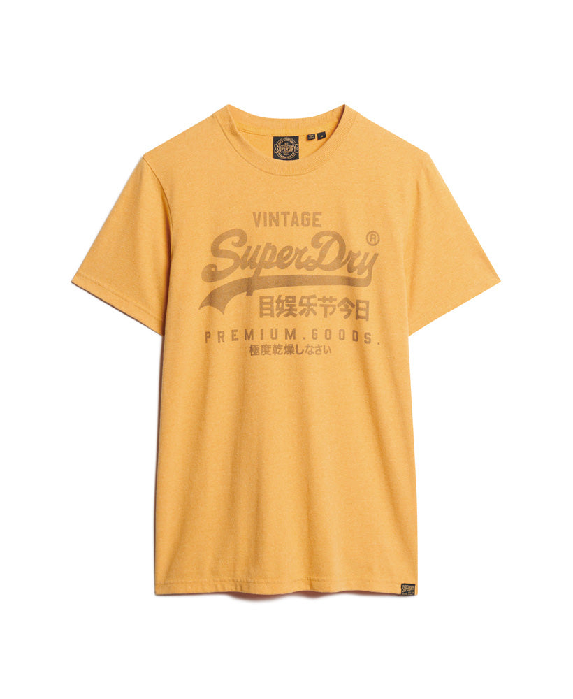 Classic Heritage T-Shirt - Amber Yellow Marl - Superdry Singapore