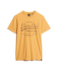Classic Heritage T-Shirt - Amber Yellow Marl - Superdry Singapore