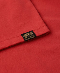 Classic Heritage T-Shirt - Ferra Red Marl - Superdry Singapore