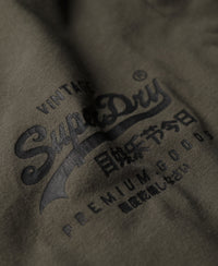 Tokyo Graphic T Shirt - Dark Khaki - Superdry Singapore
