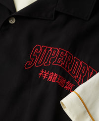 Cny Bowling Shirt - Jet Black - Superdry Singapore